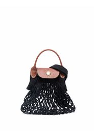 Longchamp Borsa Le Pliage Filet mini - Nero