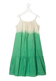 Longlivethequeen tie-dye tiered dress - Verde