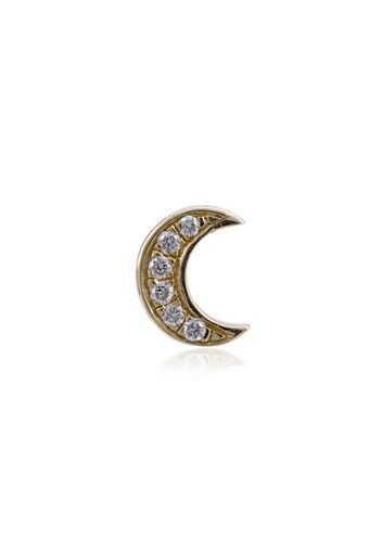 Collana con luna di diamanti