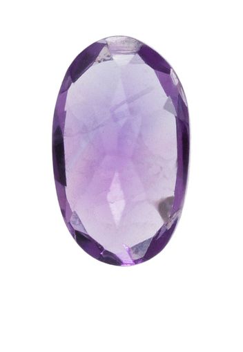 February amethyst birthstone charm