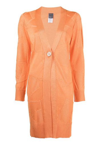 Lorena Antoniazzi Cardigan lungo - Arancione