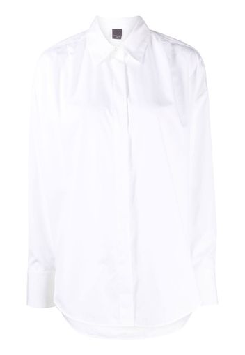 Lorena Antoniazzi oversize cotton shirt - Bianco