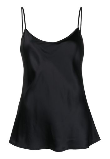 Lorena Antoniazzi V-neck slip top - Nero