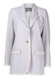 Lorena Antoniazzi Blazer monopetto - Grigio