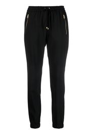 Lorena Antoniazzi virgin wool-blend track pants - Nero