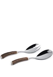 stag antler salad set