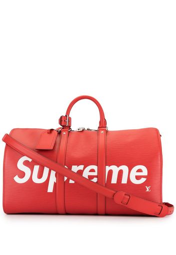 Borsa da viaggio Keepall Bandouliere 45 Louis Vuitton x supreme