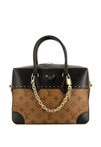 Borsa a tracolla Louis Vuitton Messenger in tela a scacchi nera e