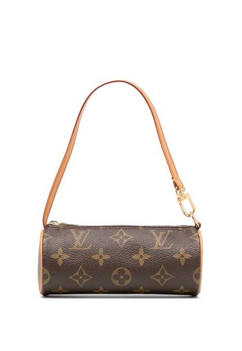 Louis Vuitton Borsa a mano Papillon con monogramma Pre-owned anni '90-2000 - Marrone