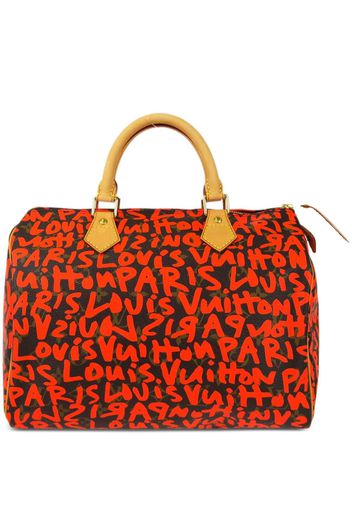 Louis Vuitton 2008 pre-owned Monogram Graffiti Speedy 30 handbag - Rosso