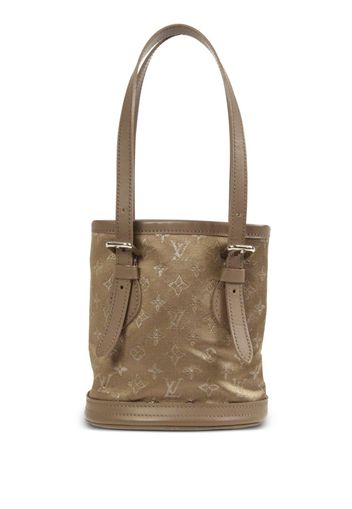 Louis Vuitton Borsa a secchiello Little Pre-owned 2001 - Marrone