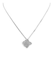 Louis Vuitton 2010s pre-owned 18kt white gold diamond pendant necklace - Argento