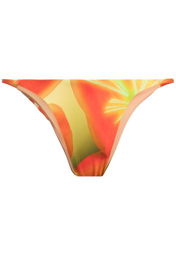 Louisa Ballou Mini Ring bikini bottoms - Arancione