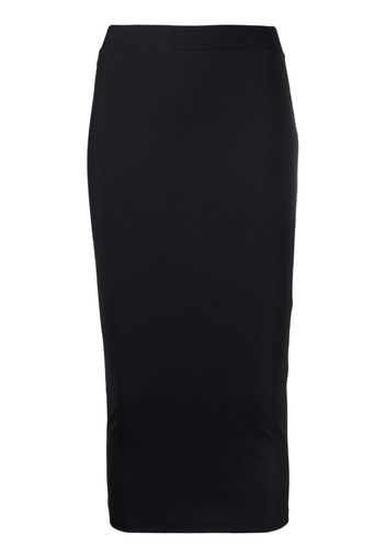 Louisa Ballou ribbed-knit pencil skirt - Nero