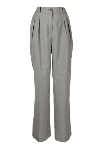 Loulou Studio Pantaloni a gamba ampia - Grigio