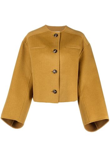 Loulou Studio button-up tailored jacket - Giallo