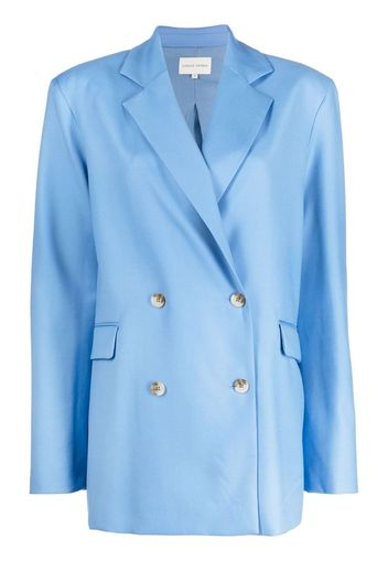 Loulou Studio double-breasted wool blazer - Blu