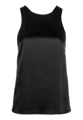 Loulou Studio Estor twist-detail silk tank top - Nero