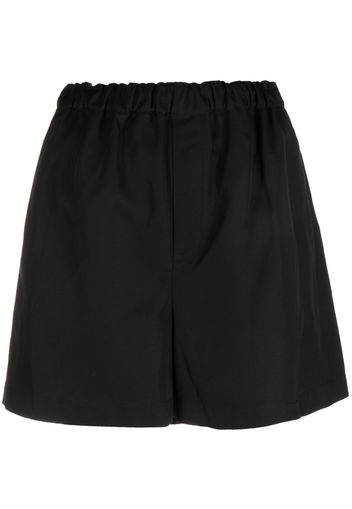 Loulou Studio Seto elasticated shorts - Nero