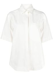 Loulou Studio Camicia Moheli a maniche corte - Bianco