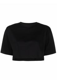 Loulou Studio Gupo short-sleeve cropped T-shirt - Nero