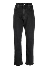 Loulou Studio Jeans dritti a vita alta - Nero