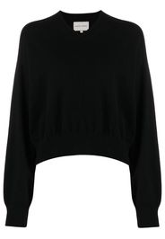 Loulou Studio Emsalo V-neck cashmere jumper - Nero