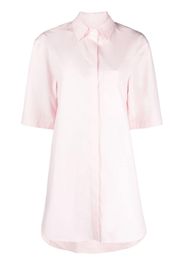 Loulou Studio short-sleeve shirt dress - Rosa