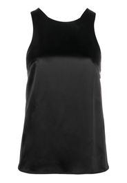 Loulou Studio Estor twist-detail silk tank top - Nero