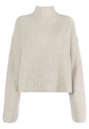 Loulou Studio Faro ribbed-knit cashmere jumper - Grigio