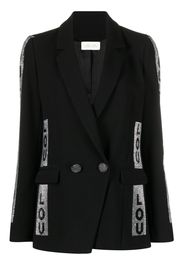 Loulou Blazer monopetto con decorazione - Nero