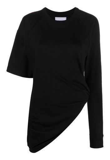 asymmetric hem top