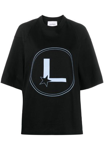 logo-print cotton T-shirt