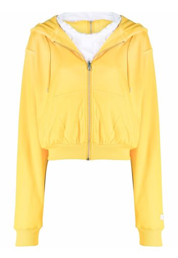 Lourdes Felpa con zip - Giallo