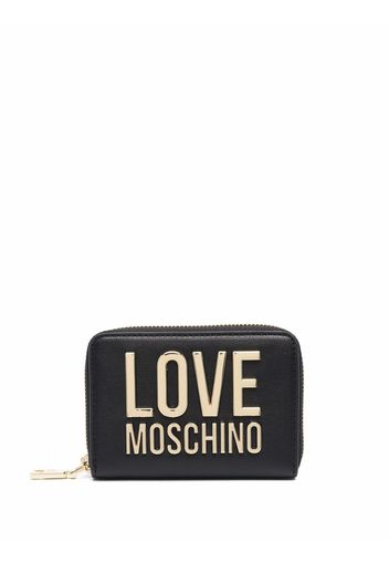 Love Moschino Portafoglio con zip - Nero