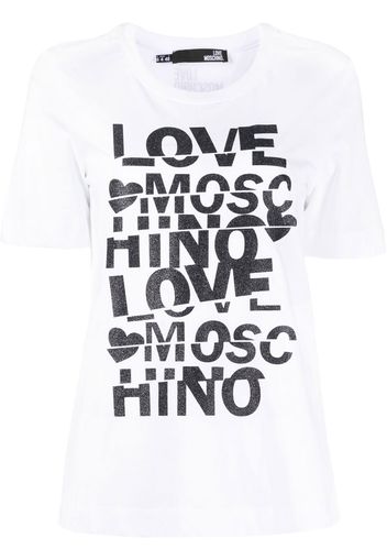 Love Moschino short sleeve T-shirt - Bianco