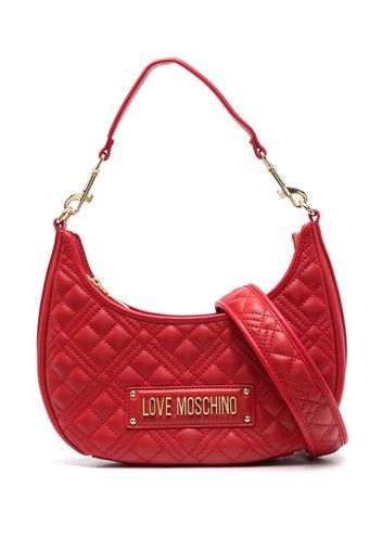 Love Moschino Borsa a spalla trapuntata - Rosso