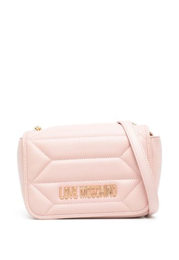 Love Moschino Borsa a tracolla con logo - Rosa