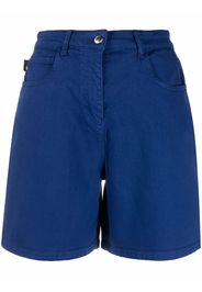 Love Moschino high-waisted chino shorts - Blu