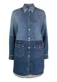 Love Moschino Camicia denim oversize - Blu