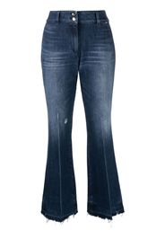 Love Moschino high-waisted flared jeans - Blu