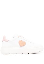 Love Moschino chunky low-top sneakers - Bianco