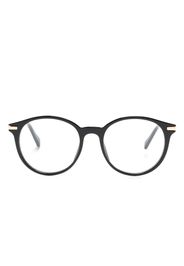 Love Moschino round-frame glasses - Nero