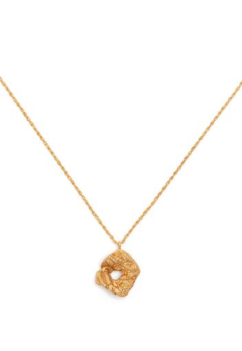 LOVENESS LEE O alphabet pendant necklace - Oro