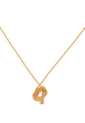 LOVENESS LEE Q alphabet pendant necklace - Oro