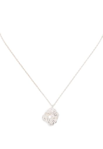 LOVENESS LEE O alphabet pendant necklace - Argento