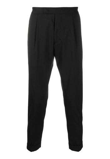 tailored cropped trousers