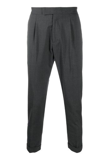 tailored cropped trousers