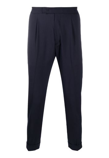 tailored cropped trousers