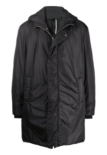 hooded parka coat